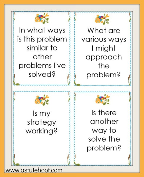 Teaching kids a practical strategy for everyday problem 